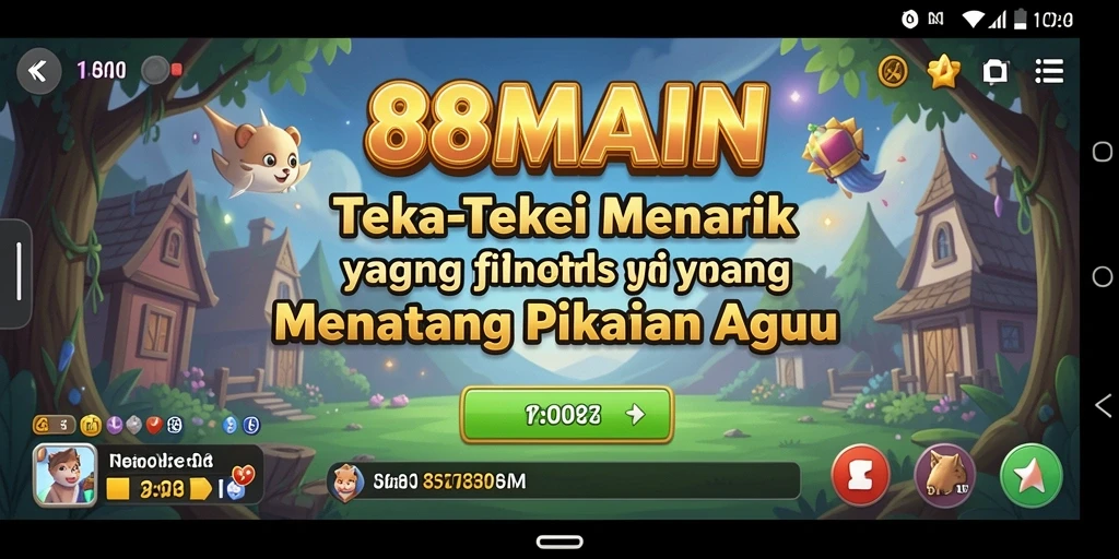 Tampilan gameplay menantang dan seru di 88MAIN.