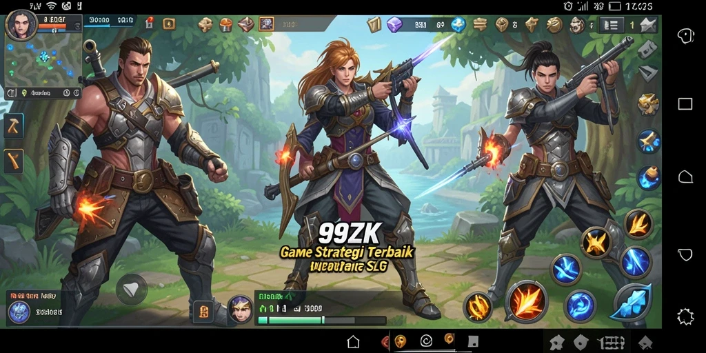Gameplay menarik dari 99ZK dengan elemen strategi yang mendalam.