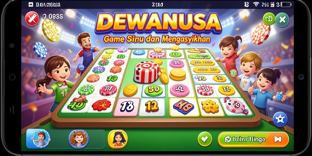 Tampilan gameplay DEWANUSA yang menarik dan interaktif.