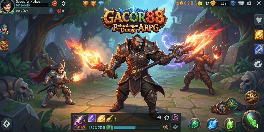 Gameplay seru dan menantang dalam dunia fantasi GACOR88.