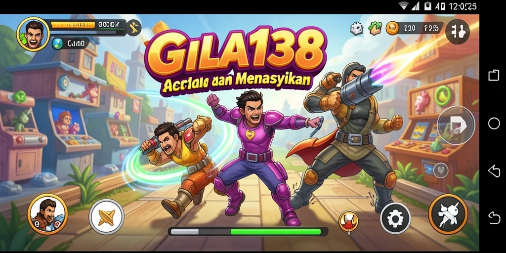 Tampilan gameplay seru GILA138 dengan grafis mengesankan.