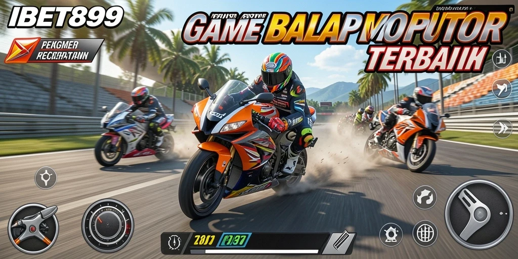 Tampilan menegangkan dari balap motor di IBET899.