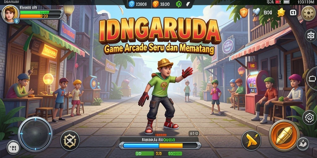 Tampilan gameplay seru dari IDNGARUDA yang menantang.