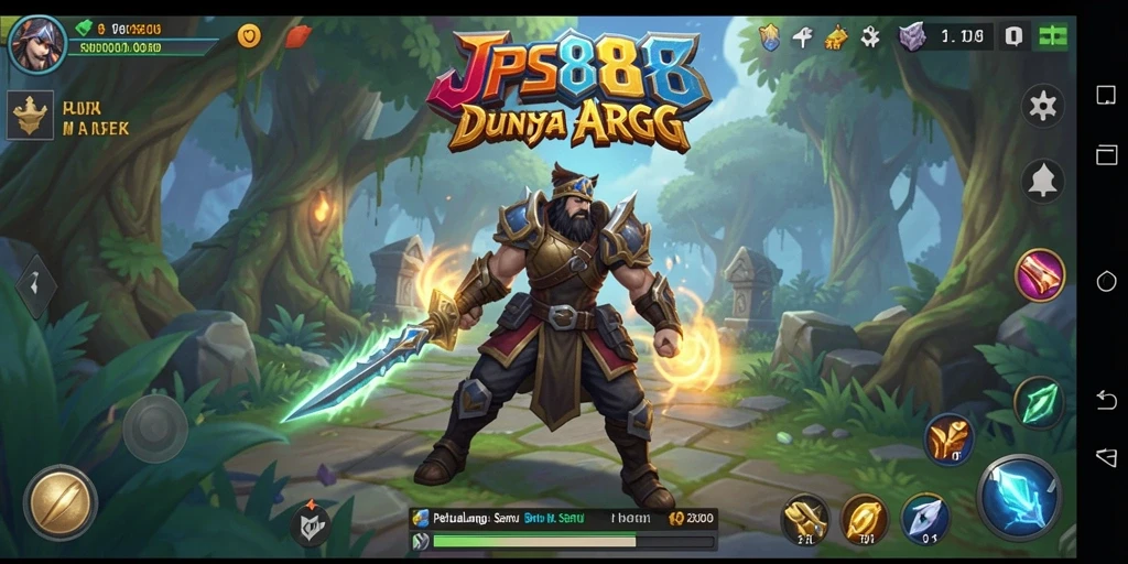 Tampilan gameplay epik JPS888 yang mendebarkan dan penuh aksi.