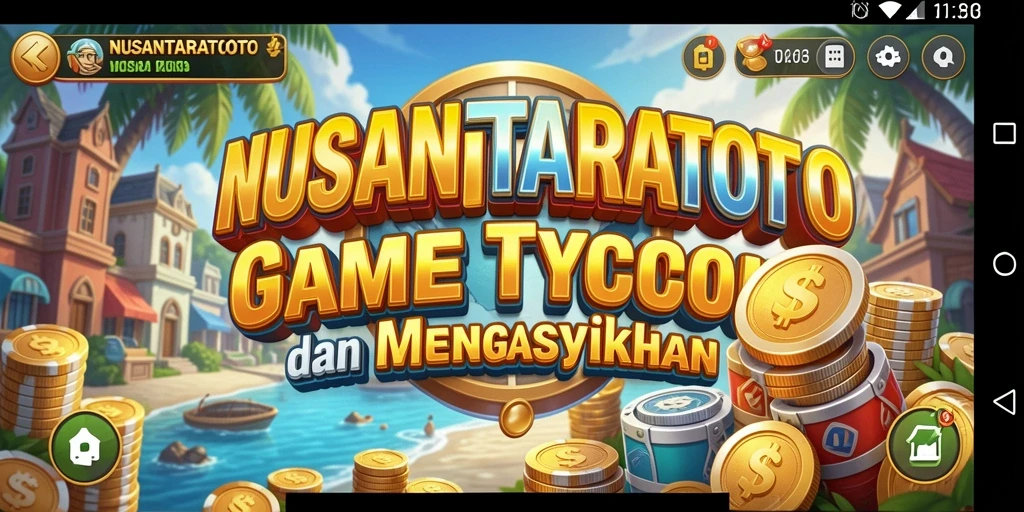 Tampilan gameplay seru dan menantang di NUSANTARATOTO.