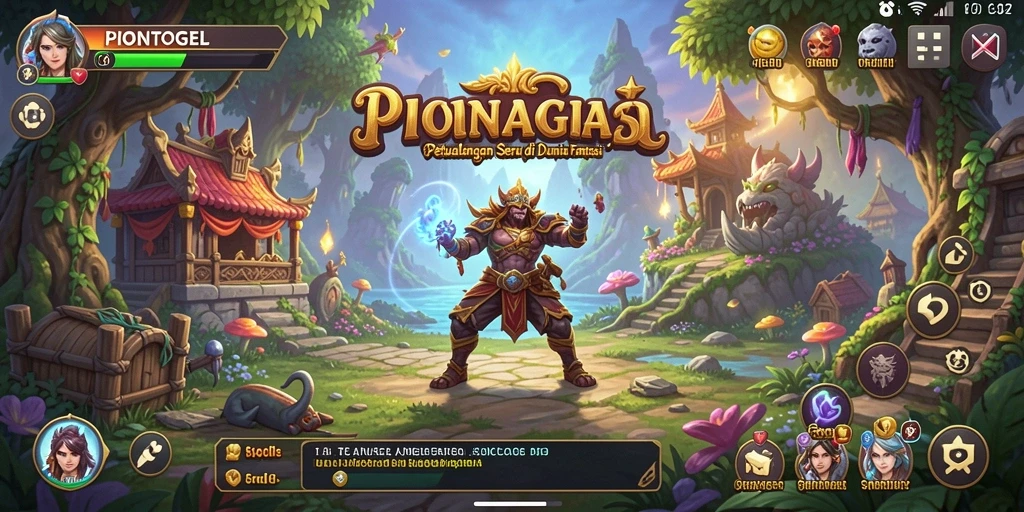 Screenshot gameplay PIONTOGEL yang menampilkan aksi seru dalam petualangan.