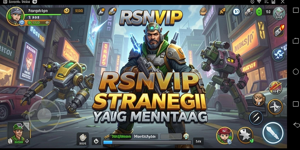 Screenshot dari gameplay RSNVIP menampilkan pertempuran strategi yang mendebarkan.